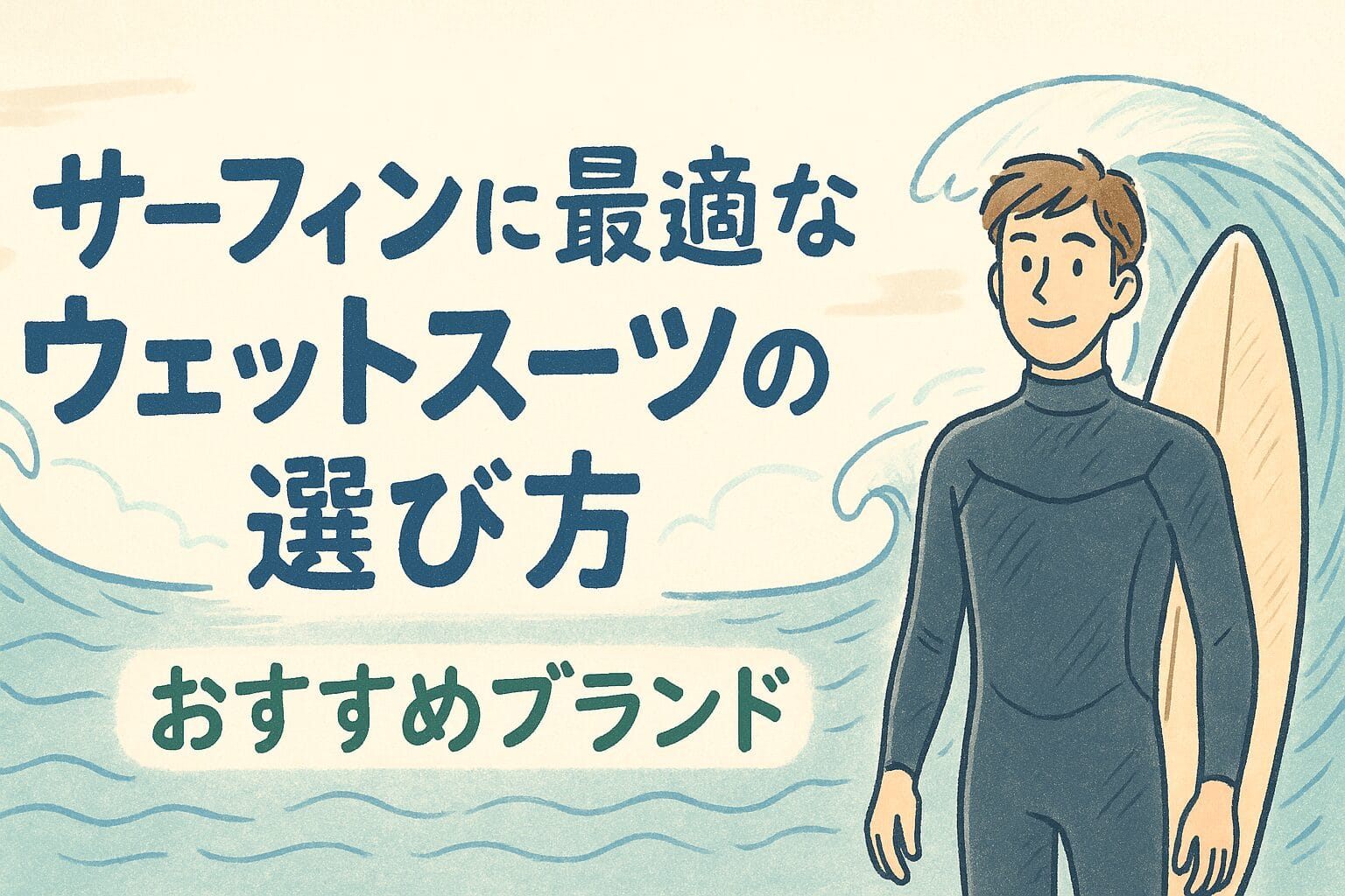 サーフィンに最適なウェットスーツの選び方とおすすめブランド8選