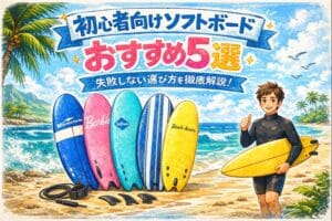 サーフボードおすすめ5選｜初心者が失敗しないコスパ最強モデル【2026年版】